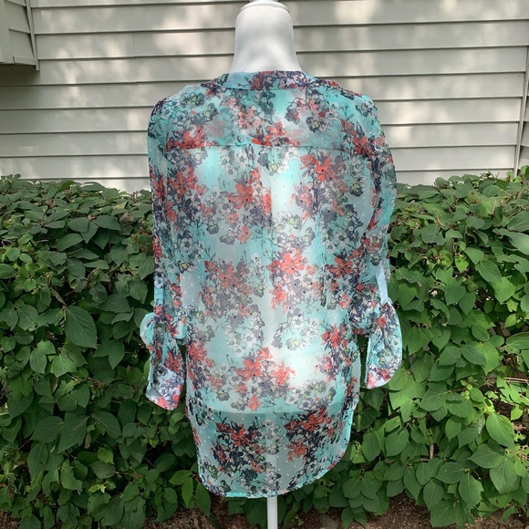 KUT FROM THE KLOTH Long Sleeve Flowy Blouse - Picture 4 of 8